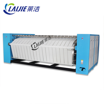 800 Mm Roller Drum Gas Heated Laundry Flatwork Ironer Bed Sheets Ironing Machine